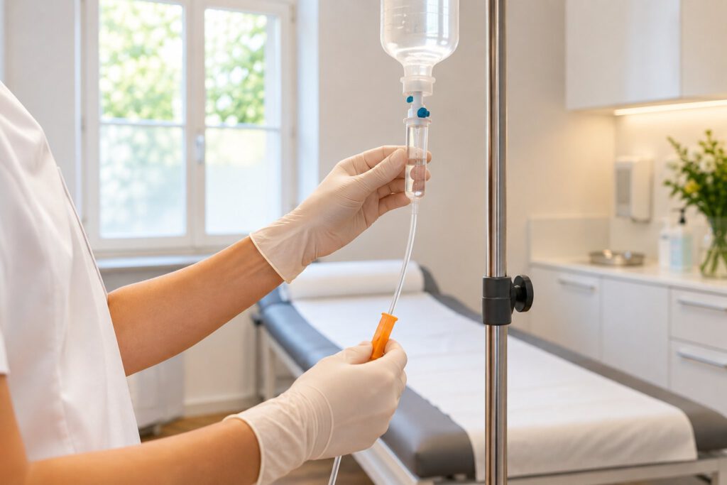 Infusionstherapie in der Praxis Sennewald